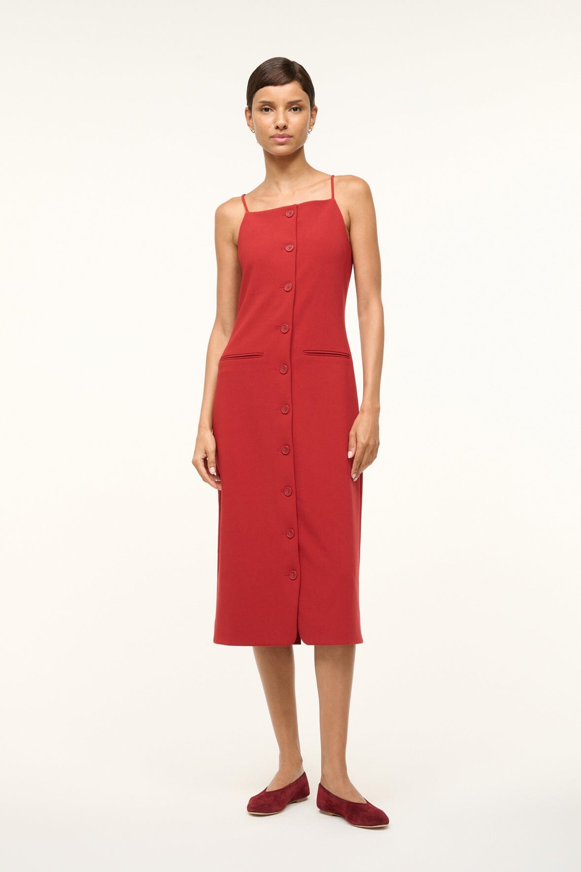ワンピース STAUD Woman Dress Multicolor R24F2195NP CHWH STAUD | Dresses | New Staud Hyacinth Rainbow Dress Multi