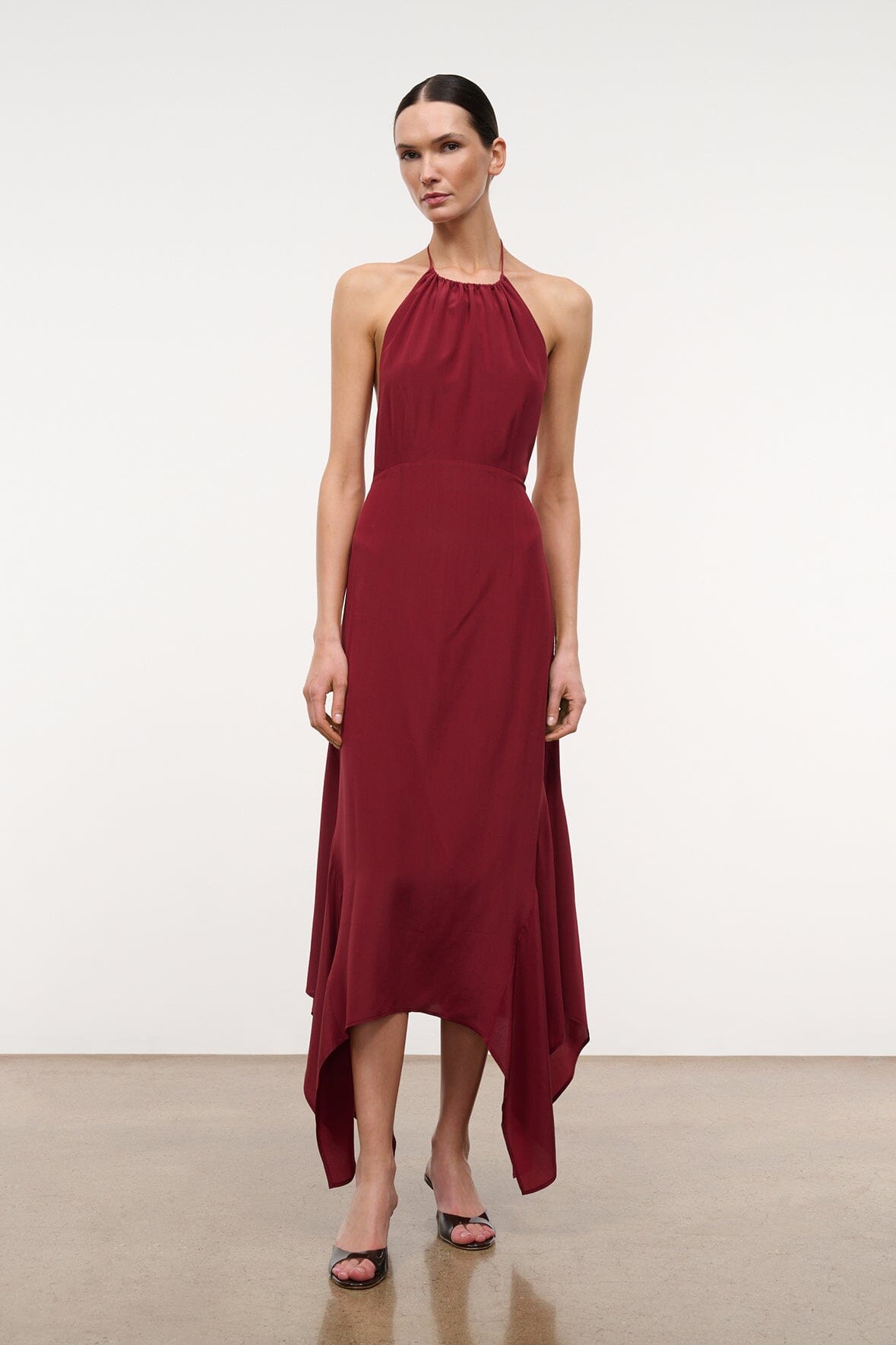 bianca silk dress Reformation Bianca Silk Dress Es 14 in Green