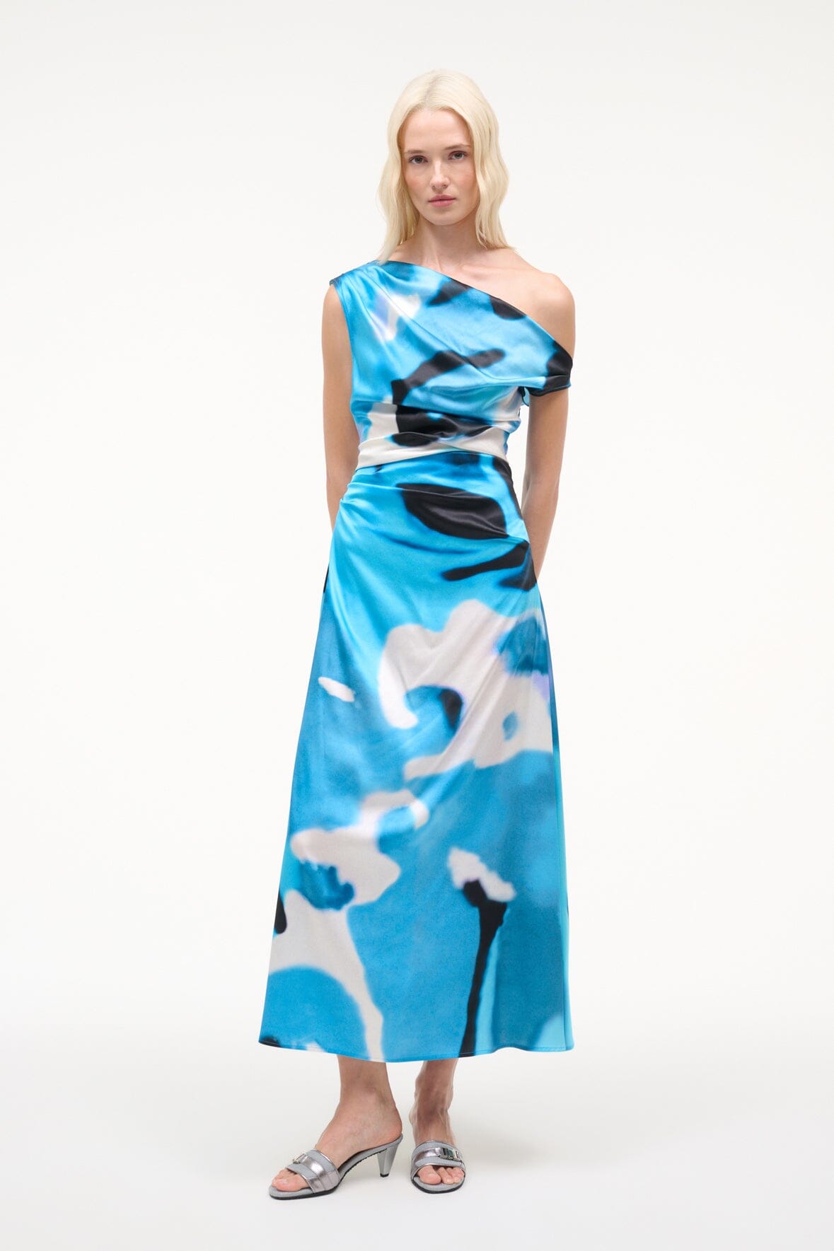 blue haze dress Glamorous Plus Size Sequin Maxi Evening Dress for Red Carpet Events main image 1