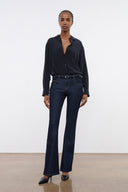 KYLE STRETCH FLARE JEAN | INDIGO