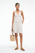 CRUZ LINEN SHORT | NATURAL