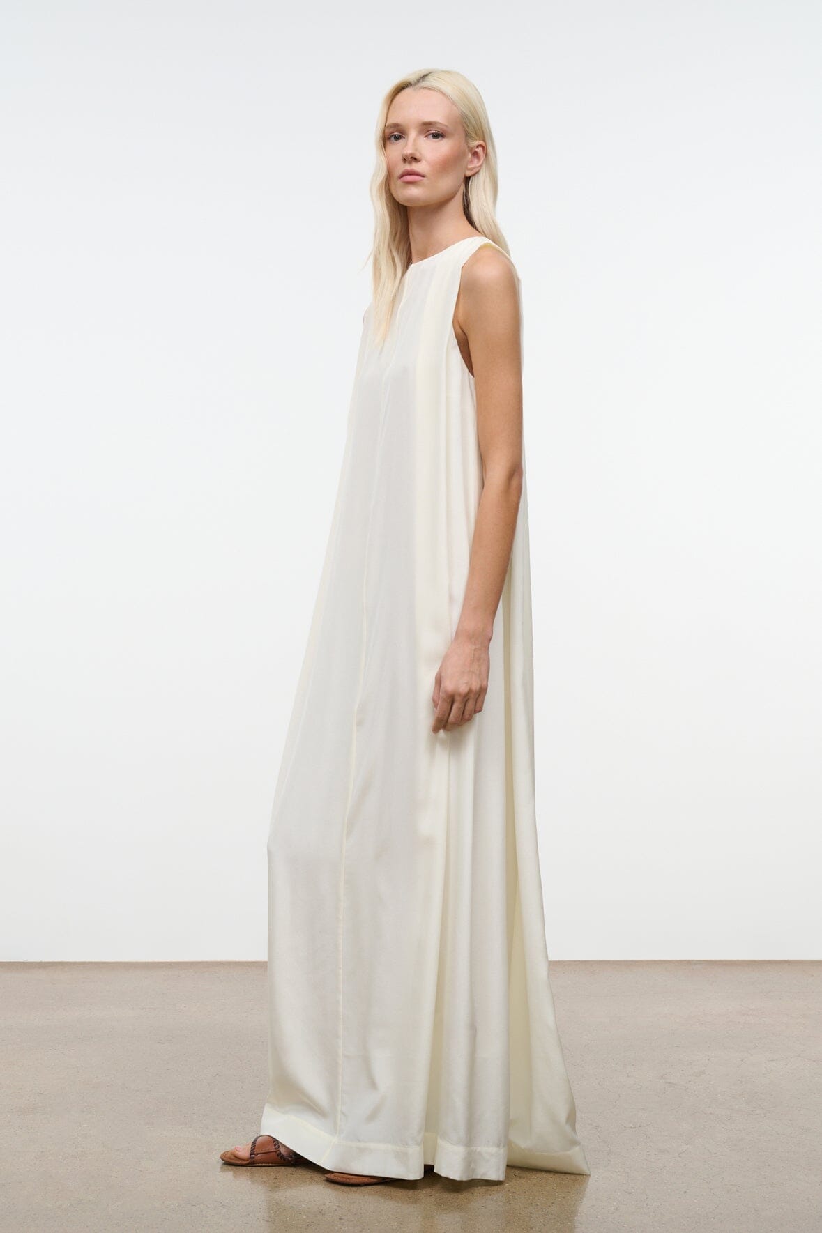 ivory silk dress Wrap Satin With Flutter Sleeves Dsir Couture ecological requirements Jovani JB03910 Off White Cowl