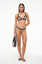 GWEN BIKINI BOTTOM | TAUPE BLACK