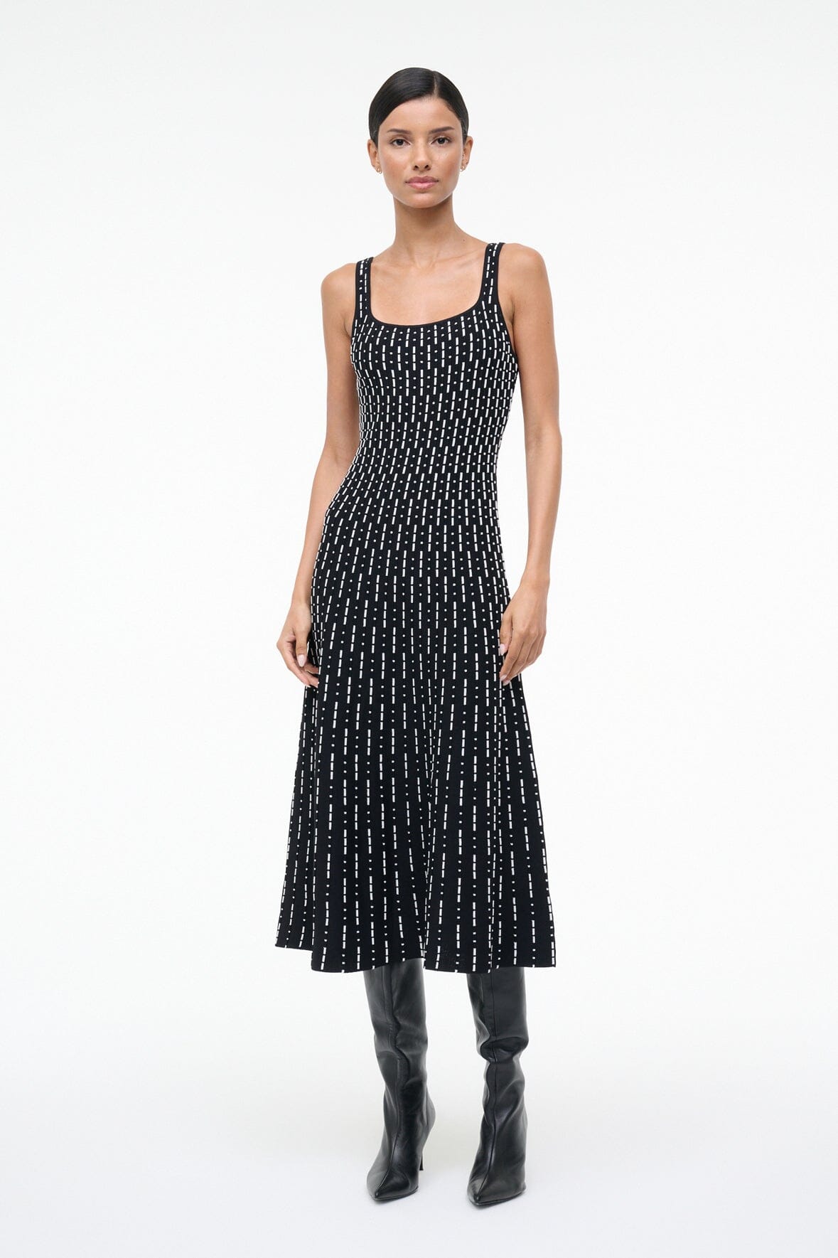 Staud Women's Ellison Dress - Black - Size S