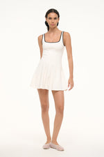 MINI WELLS SPORT DRESS | IVORY BLACK