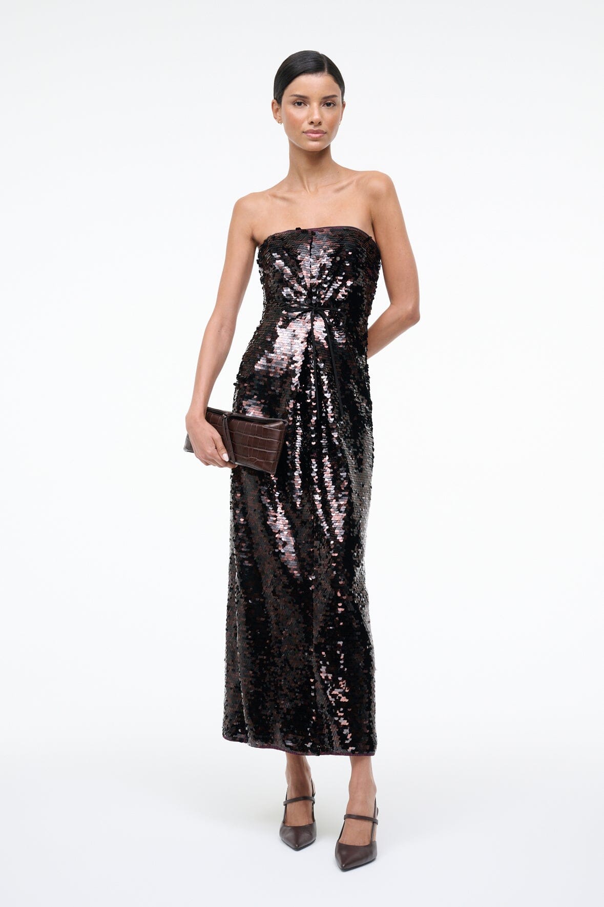 cece black dress STAUD, Cece Dress in Espresso Black, Size 0