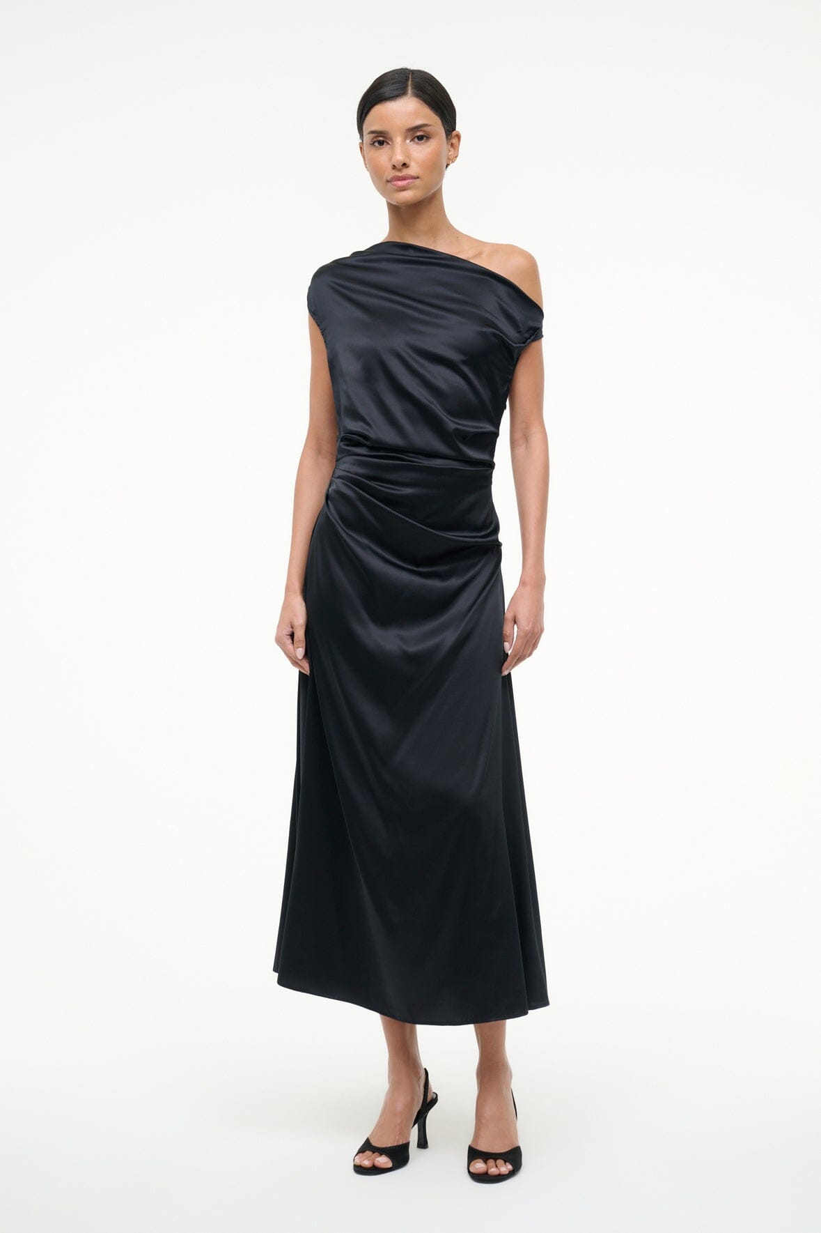 staud silk dress STAUD, Adriana Silk Dress in Earth, Size 8