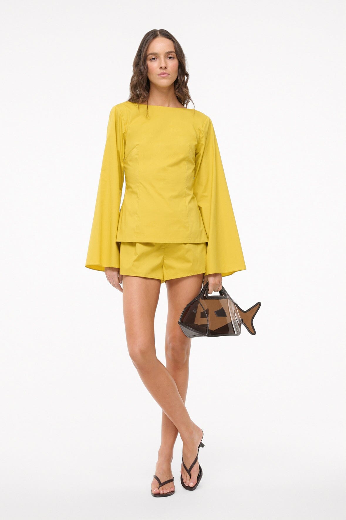 DSGN Studio Embroidered Zip Through Boxy Crop Hoodie