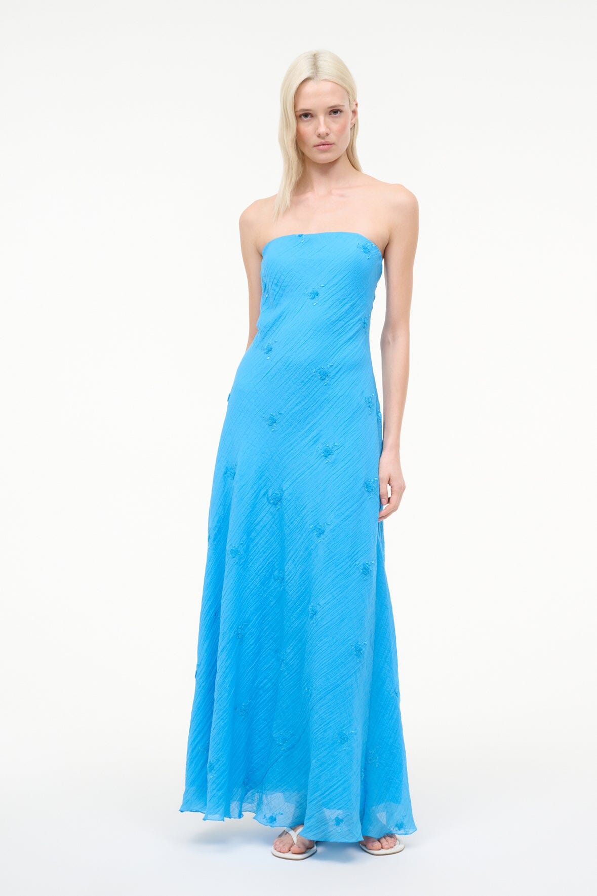 STAUD CASSIE DRESS PACIFIC