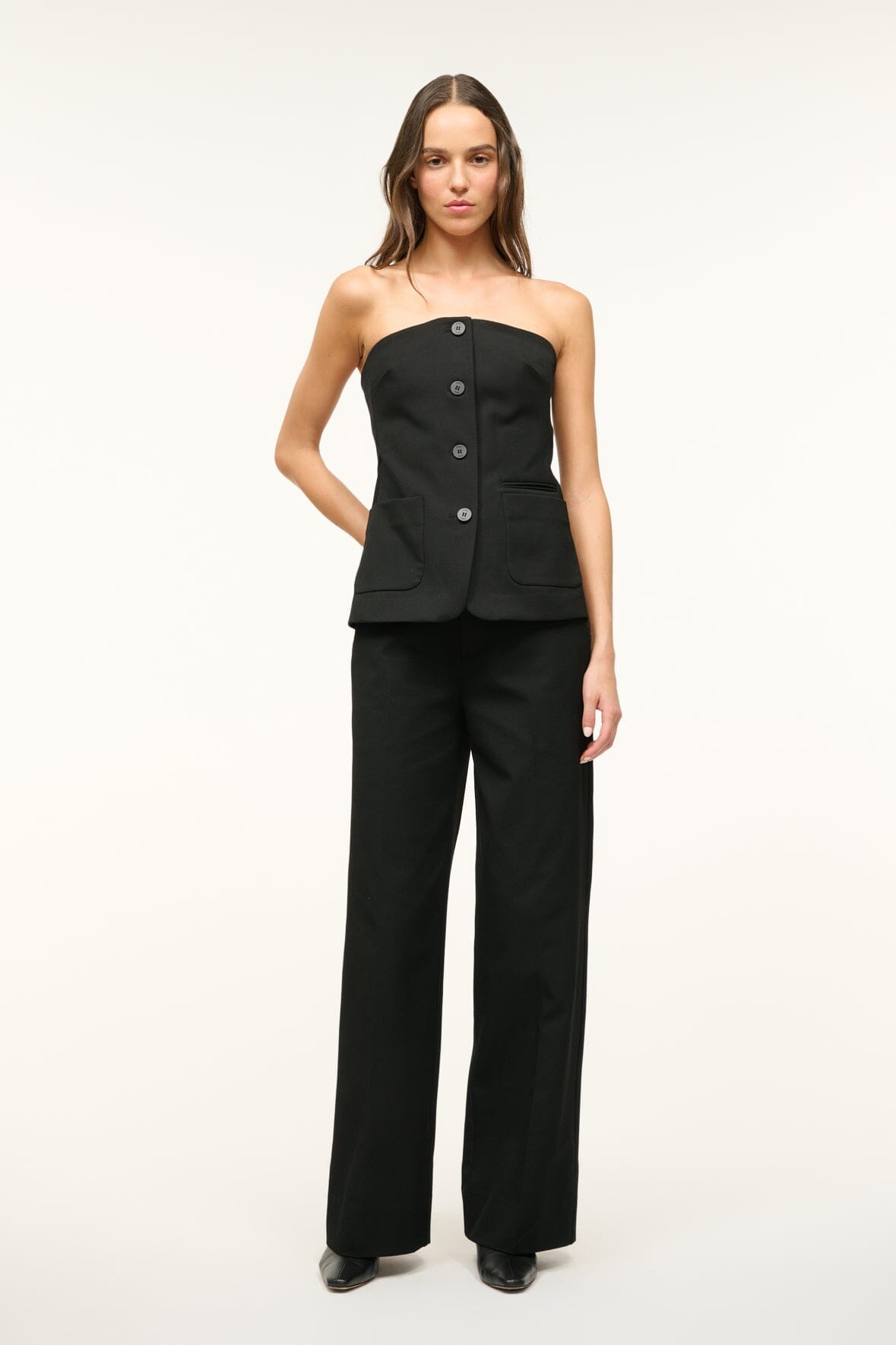 PRINCE TWILL PANT BLACK