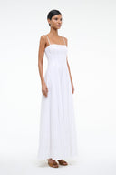 WYLIE MAXI DRESS | WHITE