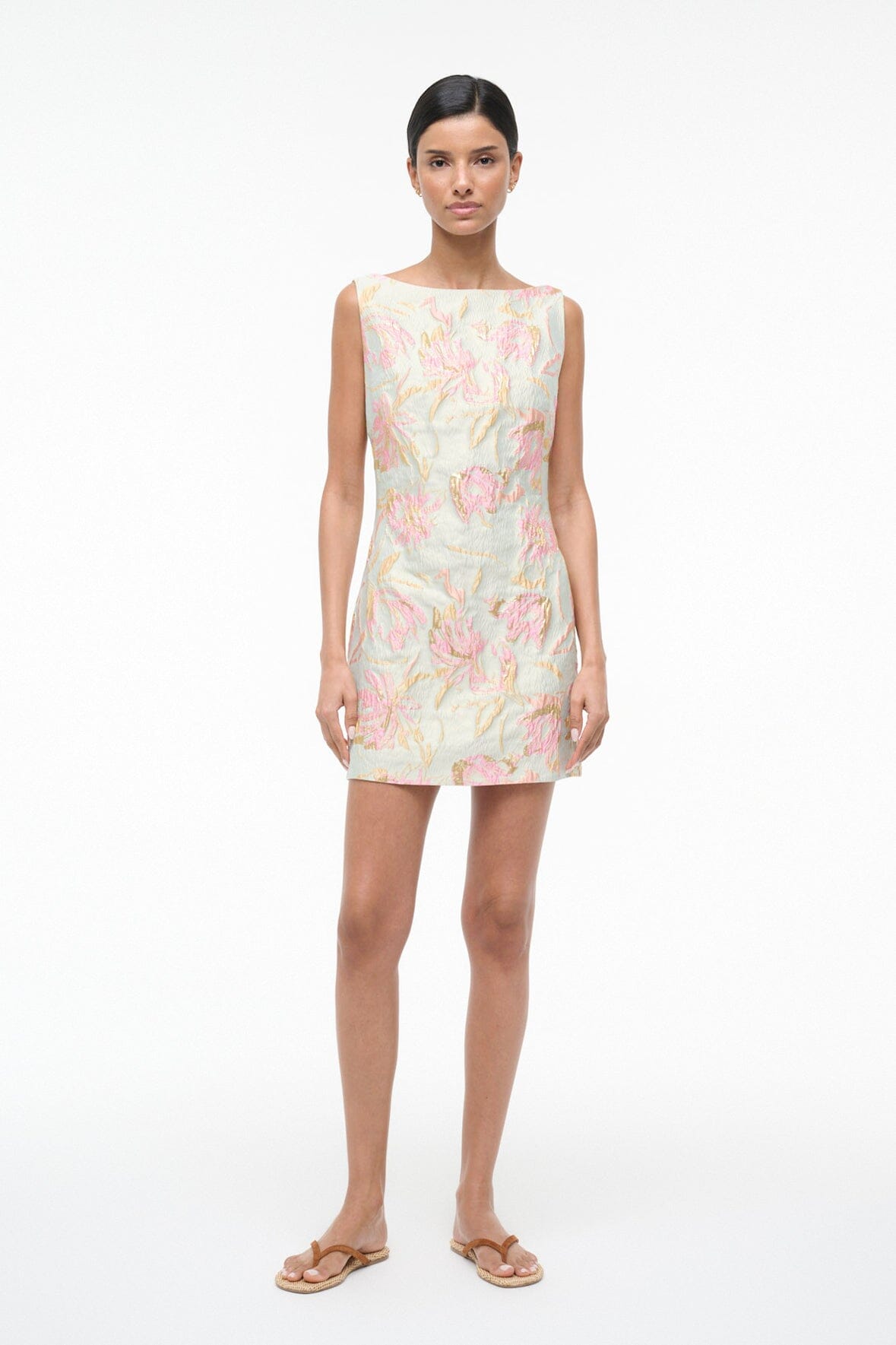 acler yellow mini dress Acler Hewton Mini Dress