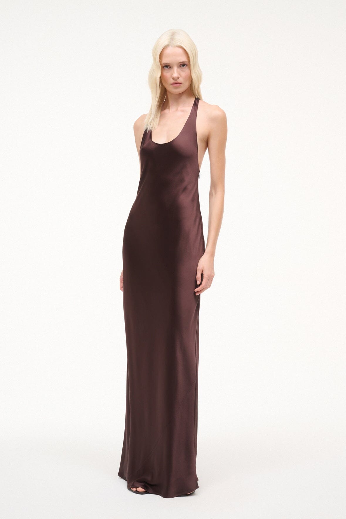 STAUD JUANITA DRESS EARTH