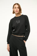 CUSTOM STAUD x C.BONZ ENDURANCE SWEATSHIRT | BLACK