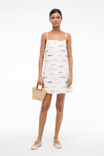 LAURA LINEN MINI DRESS | POP SARDINES IVORY