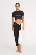 FERNANDA COVERUP TOP | BLACK