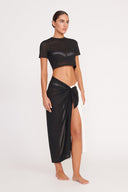 FERNANDA COVERUP TOP | BLACK