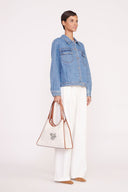 CREAM TAN TOTE