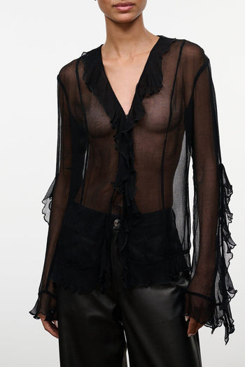 KELLCY TOP | BLACK BLACK / 4
