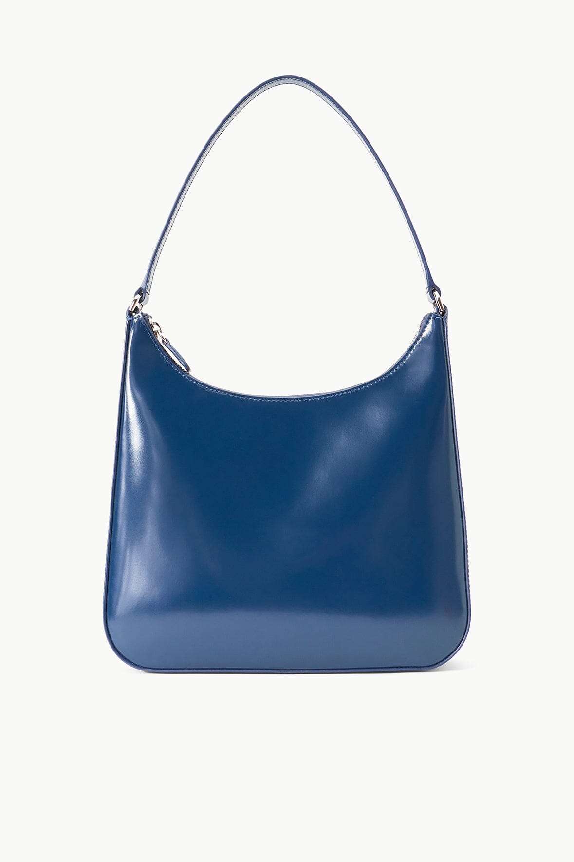 Blue Croc Print Shopper Bag / Blue Leather Bag / Blue -  Sweden