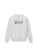 CUSTOM STAUD x C.BONZ OVERSIZED SWEATSHIRT | GREY
