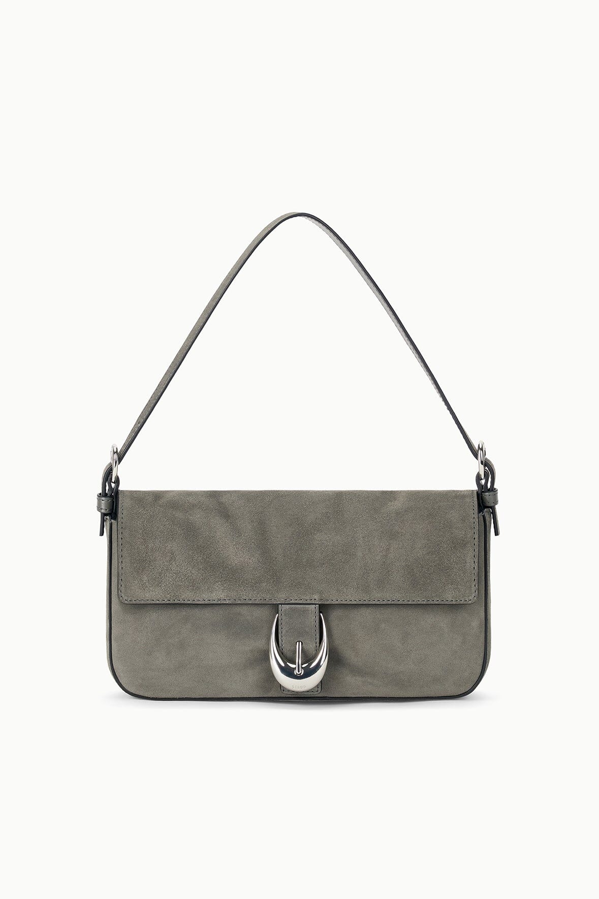 【関税送料込★】STAUD Harlow Bag スタウド ロゴ HARLOW BAG STORM SUEDE