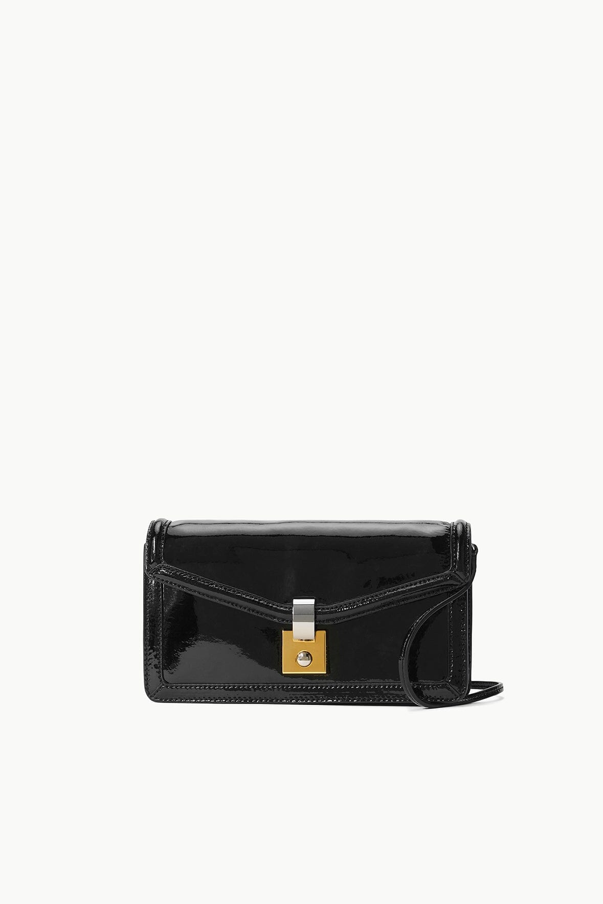 Medium Shopping Bag - Black Patent