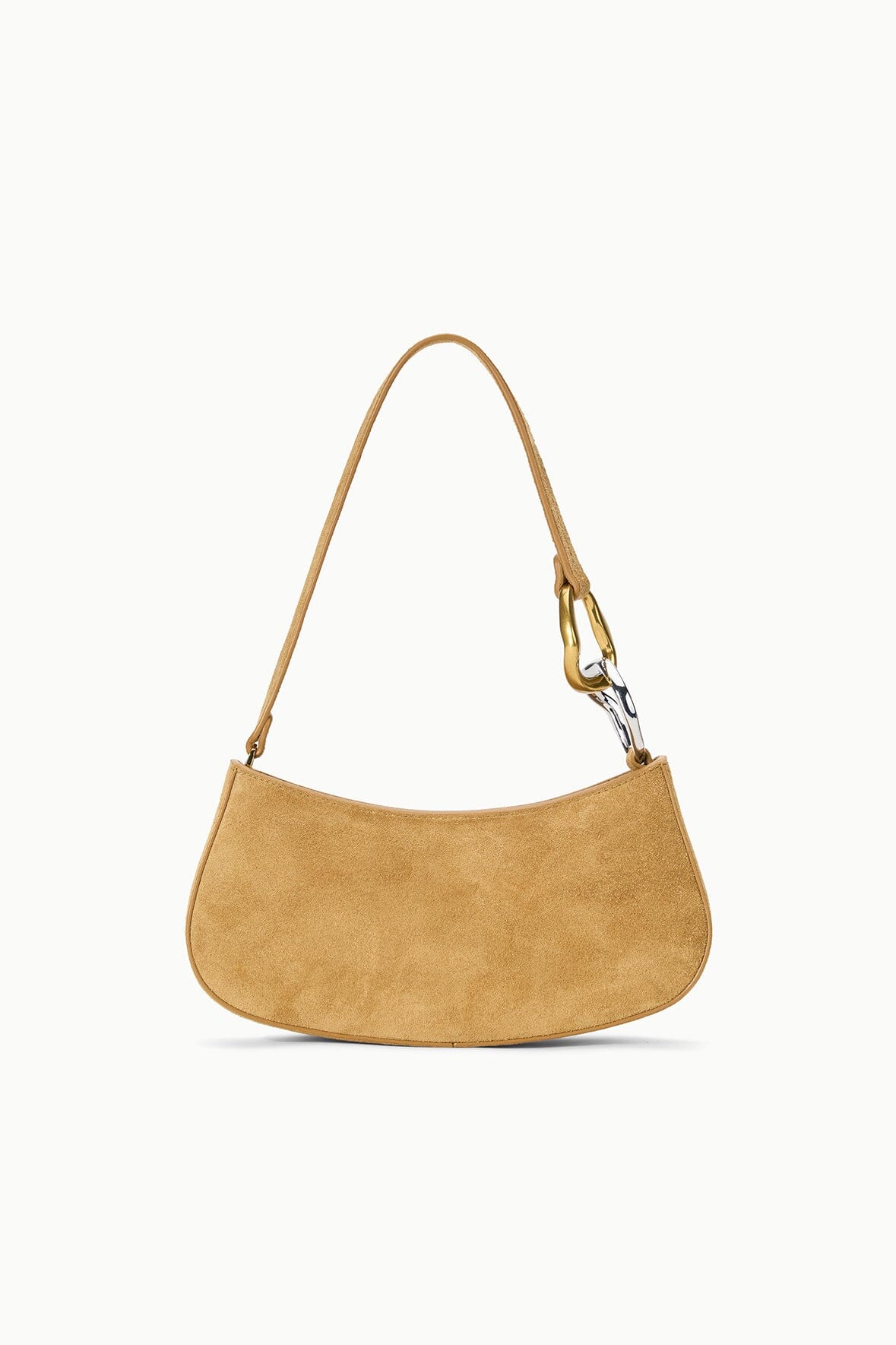 Ollie Bag Hazel Suede Mini Shoulder Bag | STAUD