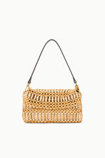 TIMMY SHOULDER BAG | NATURAL WOOD BEADS