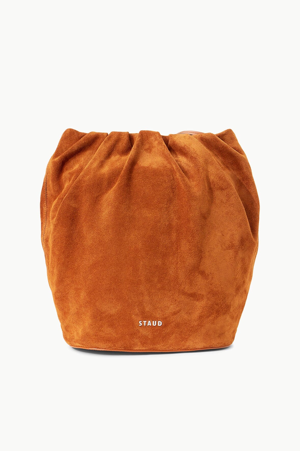 STAUD VALENTINA BUCKET BAG TOBACCO