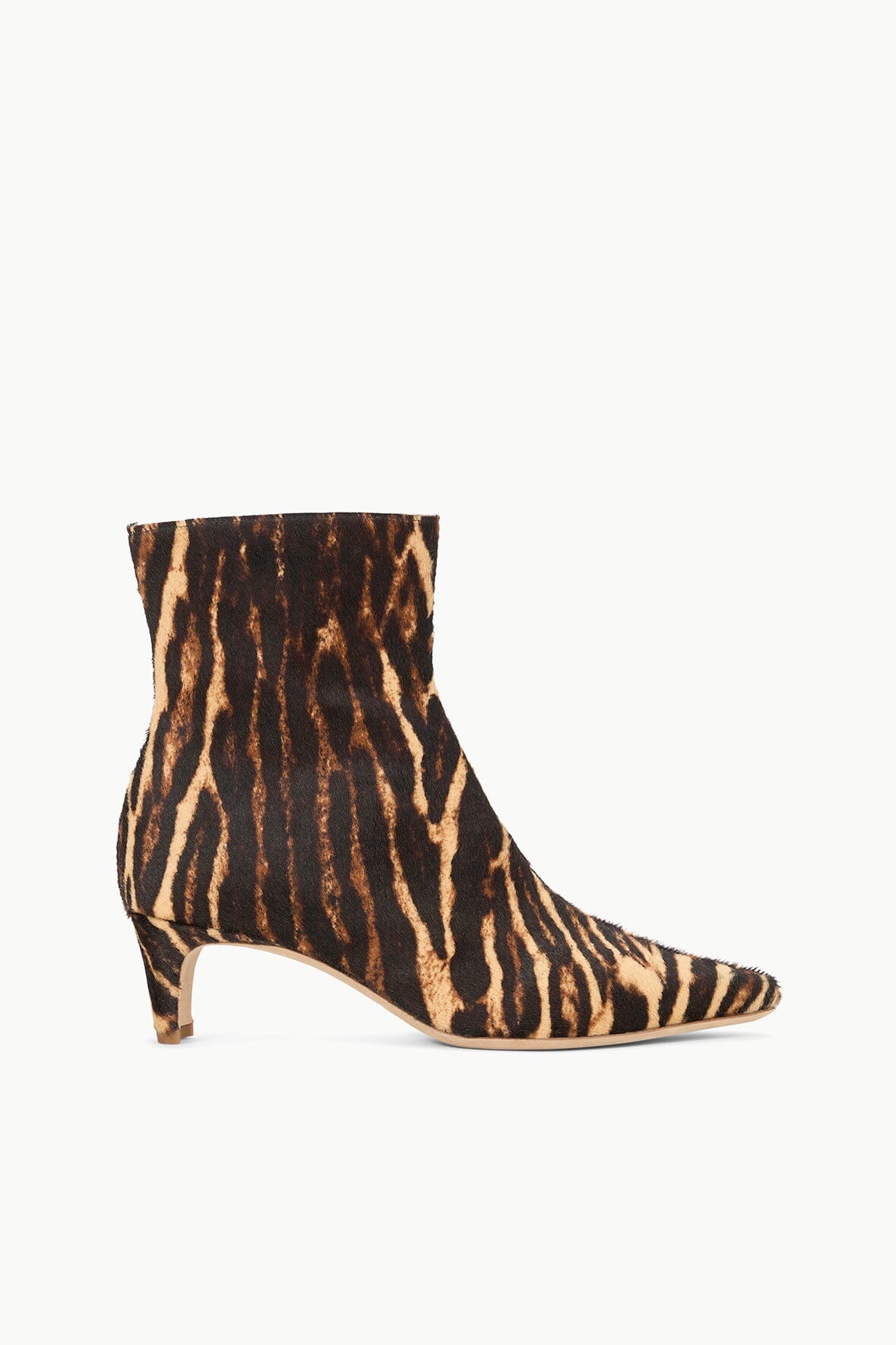 Ladies leopard print ankle boots best sale