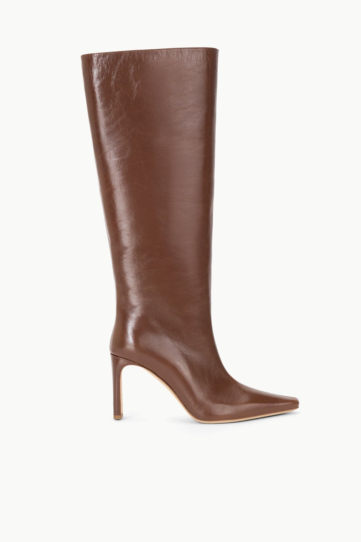 STAUD, Wally High Heel Boots in Cacao, Size 38