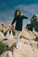 NAVY ROCKEY & DUNES LOOK