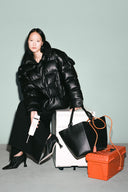 BLACK OVERSIZED ACE & GERMAINE LOOK