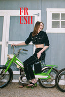 BLACK CROPPED TRUCKEE & NOEMIE PANT LOOKS