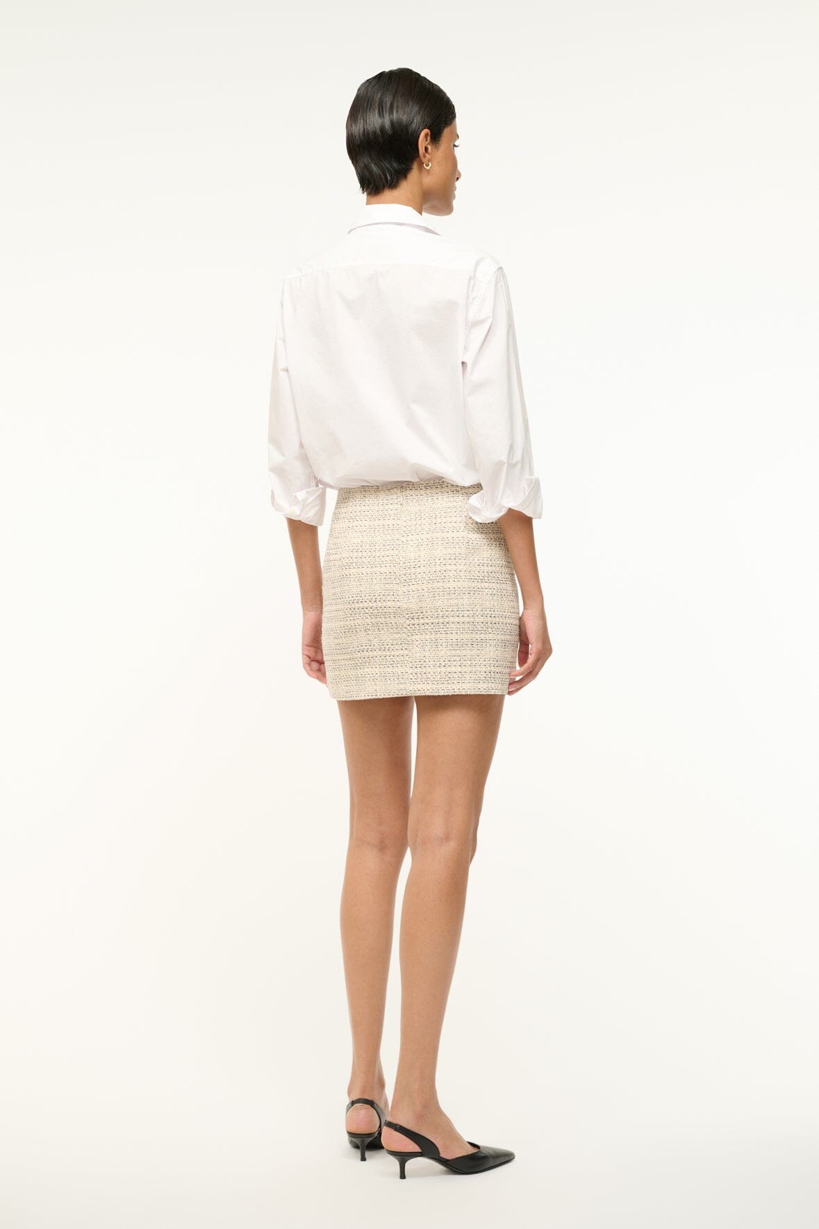 Image ANITA SKIRT | IVORY MULTI 3 of 7 and Clicking this image will trigger a zoom pop-up