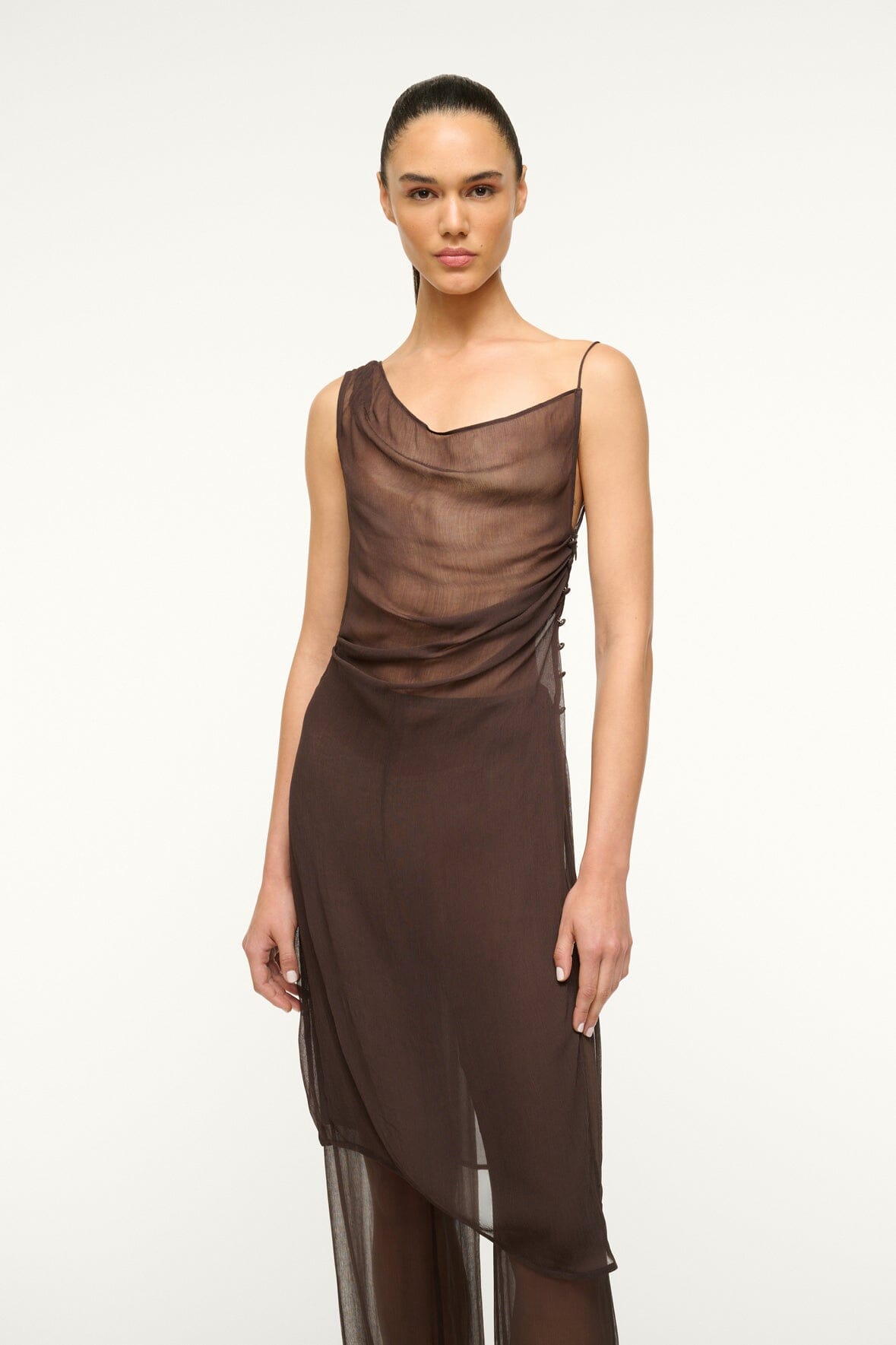 Image ASTAIRE TOP | DARK CHOCOLATE 4 of 6 and Clicking this image will trigger a zoom pop-up