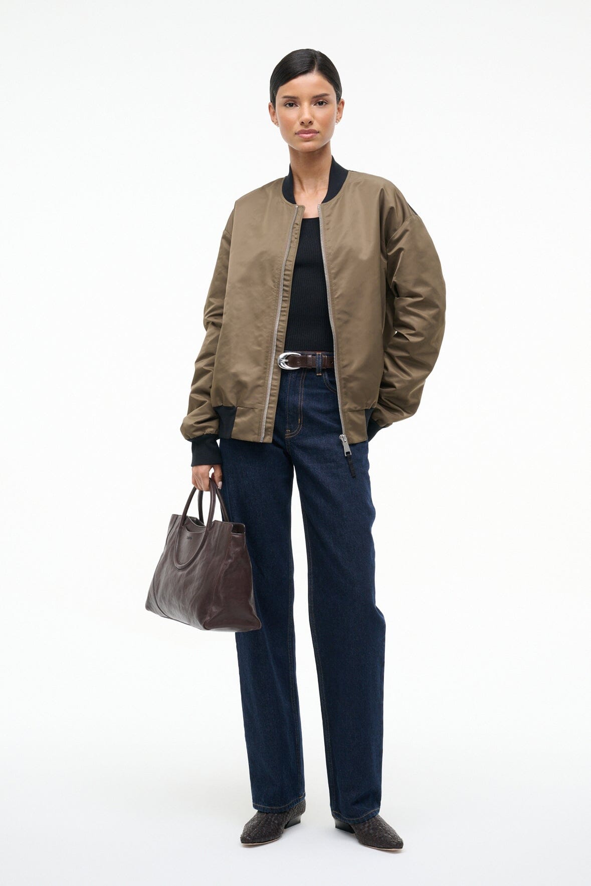 Image ATHENA JACKET | TRUFFLE 5 of 5 and Clicking this image will trigger a zoom pop-up