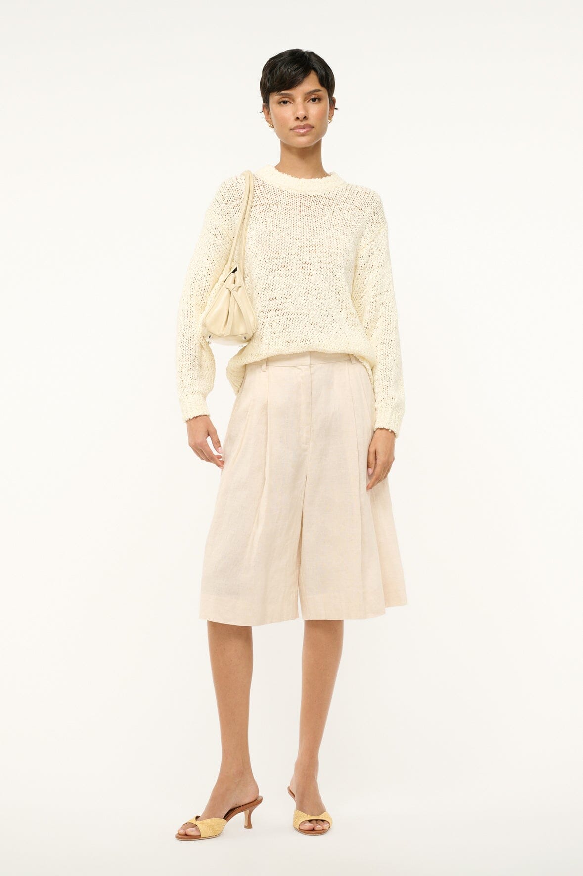 Image CALA SWEATER | IVORY 4 of 7 and Clicking this image will trigger a zoom pop-up