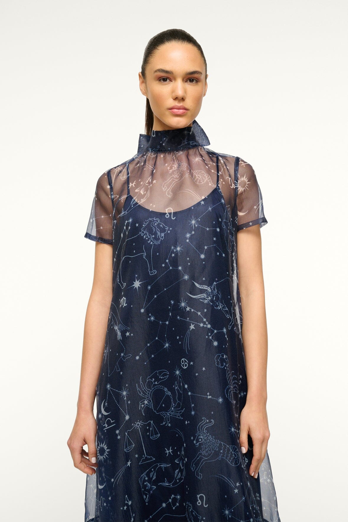 Image CALLUNA DRESS | ZODIAC CONSTELLATION 2 of 5 and Clicking this image will trigger a zoom pop-up