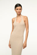 Image CANELA CASHMERE DRESS | STONE 6 of 7