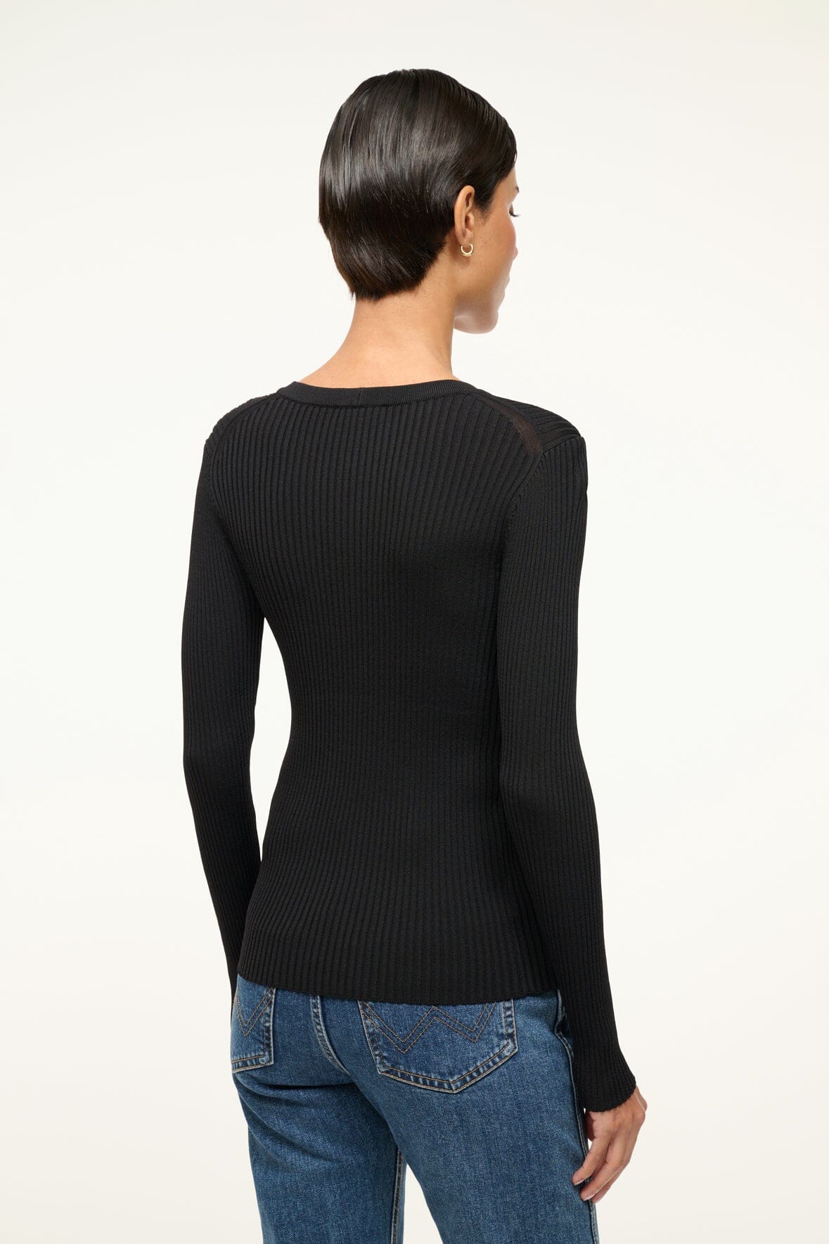 Image CARGO SWEATER | BLACK 3 of 5 and Clicking this image will trigger a zoom pop-up