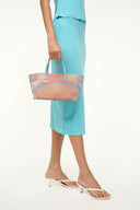 Image CHRISTOS MINI MESH TOTE | PASTEL CLOUDS 4 of 8