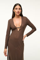 Image CLEO DRESS | DARK CHOCOLATE 5 of 5