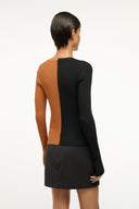 Image CARGO SWEATER | TAN BLACK 3 of 4