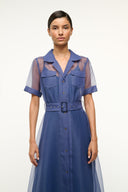 Image MILLIE DRESS | NAVY ORGANZA 3 of 5