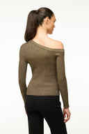 Image CRAFTSMAN SWEATER | METALLIC GOLD 3 of 4