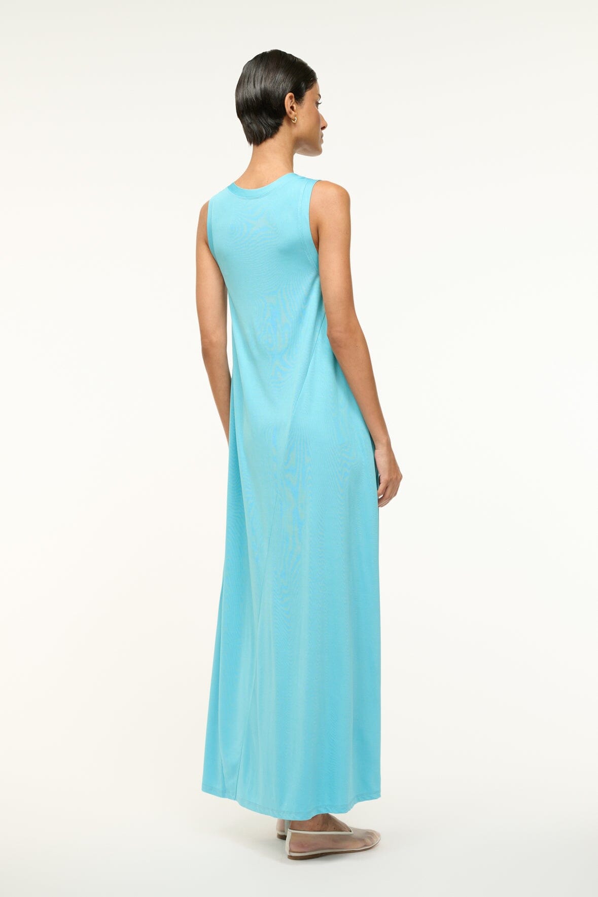 Image DAVI DRESS | AQUA 4 of 5 and Clicking this image will trigger a zoom pop-up