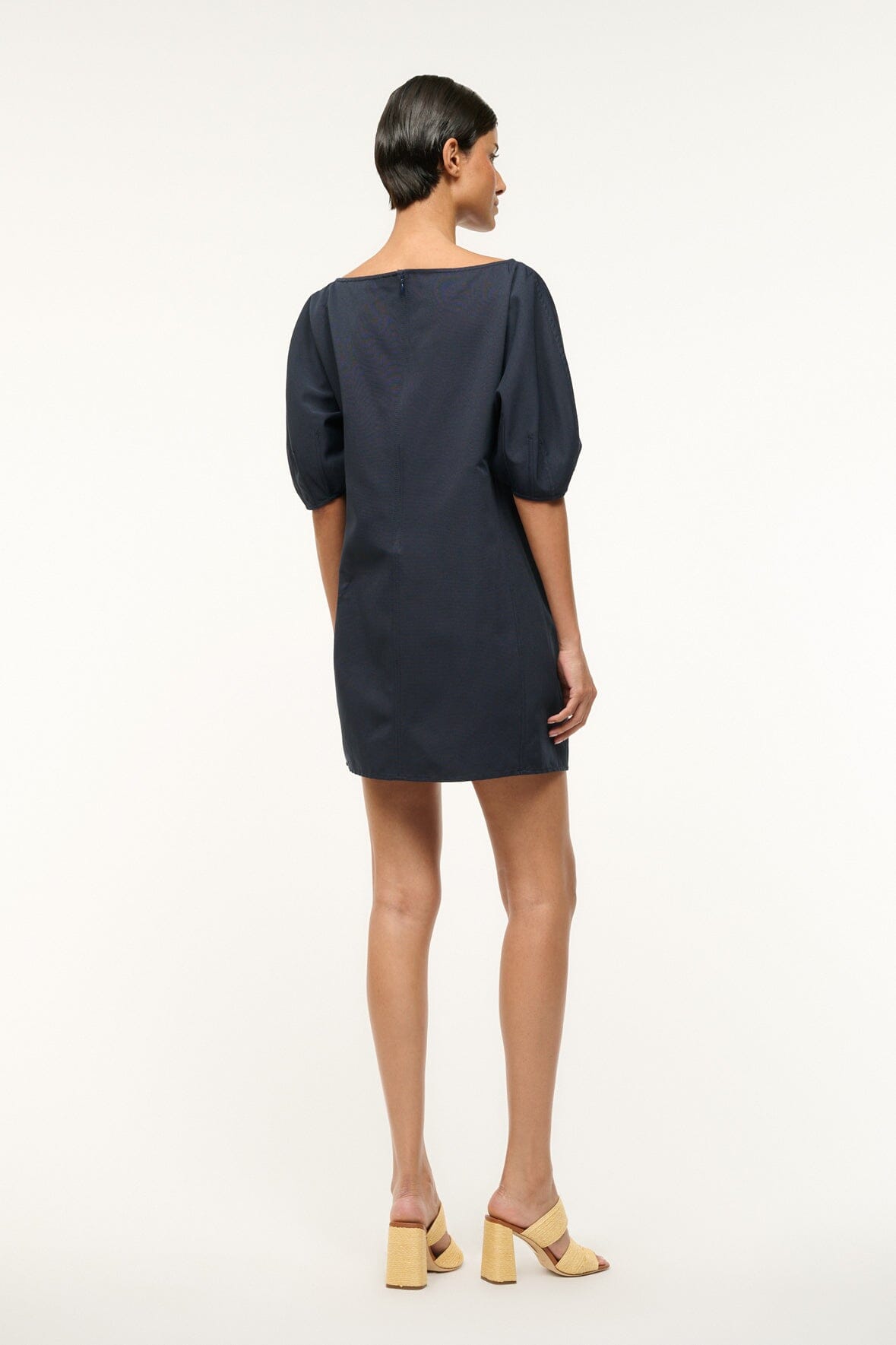 Image DIDI DRESS | NAVY 4 of 6 and Clicking this image will trigger a zoom pop-up