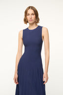 Image ELYSE DRESS | NAVY 5 of 6